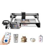 LONGER RAY5 40W Laser Engraving Machine, High-Speed Desktop CNC Engraver with 3.5" Colour Touchscreen and Offline Control, DIY Engraving for Metal, Glass, Wood and Acrylic, 385 x 385 mm Working Area