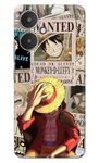 NDCOM for REDMI 13C 5G / Poco M6 5G Back Cover Anime One Piece Wanted Luffy Printed Hard Case