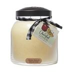 A Cheerful Giver - Fresh Peeled Macintosh Papa Scented Glass Jar Candle (34oz) with Lid & True to Life Fragrance Made in USA