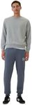 GAP Mens Fleece Athletic Jogger Deep Sailor Blue L