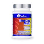 CanPrev Immuno Multi | 90 v-caps | N-Acetyl-Cysteine + Resveratrol | 21 Essential Vitamins and Minerals along with 10 Powerful Antioxidants l Advanced Daily Multivitamin