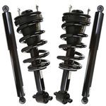 AutoShack Front & Rear Complete Struts Coil Springs and Shock Absorbers Set 4 Replacement for 2007-2013 Chevrolet Silverado 1500 2007-2013 GMC Sierra 1500 4.3L 4.8L 5.3L 4WD AWD RWD KS1011535CST100138