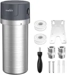 OEMIRY Stainless Steel Whole House Water Filter System, 1" or 3/4" Inlet/Outlet, 1-Stage 10"x4.5" Home Filtration, Reduce Sediment Rust Grit, Improve Water Odor, 1 Filter Sedimentation