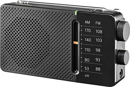 Sangean SR36 Portable Radio, Black