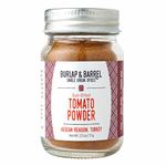 Burlap & Barrel - Sun-Dried Tomato Powder - Add Deep Umami and Savory Tanginess to Your Dishes - Use Instead of Tomato Paste - Great on Popcorn, Fried Chicken, in Sauces and Salads - 2.5oz Glass Jar