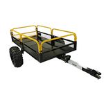 MotoAlliance Impact Implements XT1000 Cargo Trailer - 1000lbs Capacity 12 cu. ft. Heavy Duty - Removable Sides Tilt Bed for ATV UTV SxS…