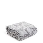 Vera Bradley Women's Fleece Plush Throw Blanket, Java Galaxy Gray Tonal, 80 X 50