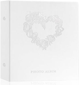 Artmag Photo Album 4x6 1000 Photos Linen Cover Album Large Capacity Picture Book for Wedding Family Anniversary Holds 1000 Horizontal and Vertical Photos (1000 Pockets, White)