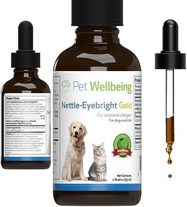 Pet Wellbeing Nettle-Eyebright Gold for Cats - Vet-Formulated - Seasonal Sneezing, Itching, Watery Eyes - Natural Herbal Supplement 2 oz (59 ml)