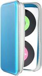 UENTIP CD Holder,96 Capacity CD Case Holder Portable CD Organizer Wallet Protective DVD Storage (96, SkyBlue)