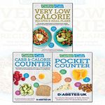 Carbs & Cals Very Low Calorie Recipes 3 Books Bundle Collection (Carbs & Cals Very Low Calorie Recipes & Meal Plans,Carbs & Cals Pocket Counter,Carbs & Cals Carb & Calorie Counter)