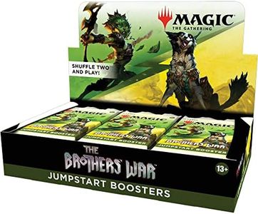 Magic The Gathering Magic the Gathering The Brothers War Jumpstart Boosters (18 Boosters Per Display), Multicolor (D1479000)