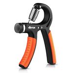 FitBox Sports Adjustable Hand Grip Strengthener (10kg - 40kg) Finger Excerciser, Hand Gripper For Men & Women