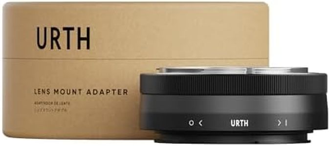 Urth Lens Mount Adapter: Compatible with Canon FD Lens to Canon RF Camera Body