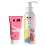 Plush pHlic Lubricant Combo - Strawberry + Intimate Wash