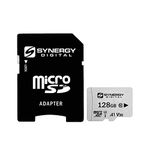 Transcend 128GB MicroSDXC Class10 UHS-1 Memory Card with Adapter 45 MB/s (TS128GUSDU1)