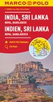 India, Sri Lanka, Nepal, Bangladesh Marco Polo Map: 1:2 500 000 (Marco Polo Maps): Wegenkaart 1:2 500 000