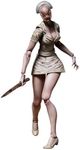 Good Smile Silent Hill 2: Bubble Head Nurse Figma Action Figure, White and Tan