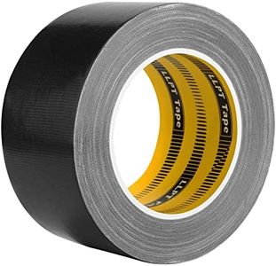 LLP Gaffer Tape - Premium Grade 2.36" x 108 Feet (Multiple Colors Available), Strong Adhesive & Residue Free Gaffers Tape 2.36" x 108Ft Black(DT242)