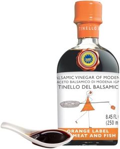 IL TINELLO Balsamic Vinegar of Modena IGP, Yellow Label, 250ml (8.5 fl oz) – Aceto Balsamico di Modena Ideal for Salads & Marinades, 38 Brix, Product of Italy (Orange Label)