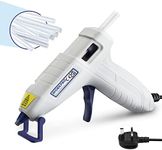 WORKPRO Hot Glue Gun, 10W Mini Glue Gun with 20pcs Glue Sticks (7mm x 100mm), Fast Heating Glue Gun for Crafting, Arts and DIY