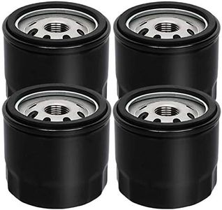 HOODELL 4 Pack 12 050 01-S Oil Filter, Professional Factory Oil Filter Fits Kohler Engine Troy Bilt Bronco 12 050 01 1205001-S 12 050 01-S1, Lawn Mower Oil Filter