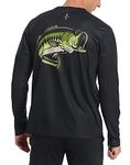 LRD Fishing Shirts for Men Long Sleeve UPF 50 Sun Protection Performance Shirt