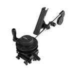 Scotty #1050MP Depthmaster Manual Downrigger, Display Packed w/Rod Holder & Clamp Mount,Black