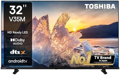 TOSHIBA 80 cm (32 inches) V Series HD Ready Smart Android LED TV 32V35MP (Black)