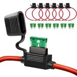 6 Pack Inline Fuse Holde (12 AWG)