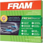 FRAM Fresh Breeze Cabin Air Filter with Arm and Hammer, CF11472 for Select BMW Vehicles, white