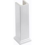 Kohler K-2767-0 Tresham 28-Inch High Pedestal Leg, White