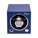 Rapport, Evo Single Watch Winder, Admiral Blue, Retro
