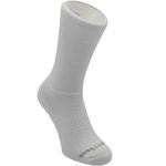 Wrightsock Coolmesh II Crew Blister Free Socks-Light & Breathable Double Layered/Unisex/Durable & Dry/Athletes & Travel, White, Medium