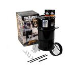 Pit Barrel Cooker 14 in. Pit Barrel Junior Charcoal Smoker Package Black PKG1001J