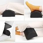 Half Moon Bolster Knee Pillow for Side, Half Moon Pillow, Half Round Massage Bolster, High Resilience Relieving Soreness Foot Bolster, Lumbar Support Bolster