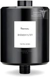 Filterbaby Titanium Shower Filter Pro - IAPMO Certified to NSF 177 Standard, Doctor Developed, Reduce up to 99% Chlorine/Chloramine/Lead/Certain Heavy Metals, Great Water Pressure,Long Lasting, Black