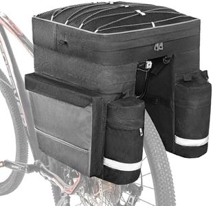 COFIT Bike Trunk Bag 25L/68L, Extensive Large Capacity Bicycle Rear Seat Pannier as Commuter Bag Luggage Carrier