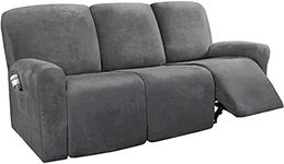 Smarcute 8 Piece Recliner Chair Cov