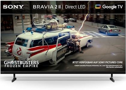 Sony BRAVIA 2II 50 Zoll Fernseher, 4K Smart TV (Google TV), X1 Prozessor, 4K-Upscaling, Fernseher mit Dolby Atmos und DTS:X, PS5-Kompatibilität, 50S20M2, Modell 2026