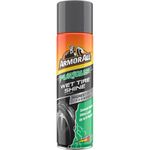 Armor All Furious Wet Tire Shine Aerosol – Fast‑Drying Wet Look Tyre Dressing with Silicone Complex, Ultra‑Gloss Black Finish, Long‑Lasting Shine & Easy Spray Application