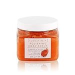 Sunday Rain Polishing Body Scrub for Extra Smooth & Soft Skin, Vegan and Cruelty-Free, Tropical Mango Butter and Coconut Oil, 265g