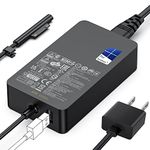 Surface Pro Charger,65W Microsoft Surface Charger for Surface Pro 3/4/5/6/7/7+/8/9/10, Surface Laptop 1/2/3/4/5, Surface Book 1/2/3, Surface Go 1/2/3, Surface Laptop Go 1/2/3, Surface Laptop Studio