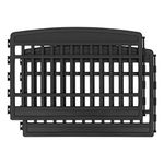 IRIS USA 24'' 2 Panel Exercise Pet Playpen Add-On, Black