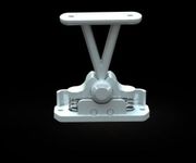 Viva Door Retainer Stop for Static Caravan/Static/Mobile/Motorhome Sprung retainer Catch with Stainless Steel Springs