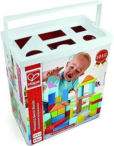 101pc Hape Wonderful Building Blocks Educational/Activity Toy Kids/Baby 12m+