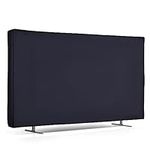 kwmobile Dust Cover for 40" TV - Fabric Case TV Protector for Indoor Flat Screen TVs - Dark Blue