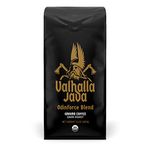 Death Wish Coffee Co., Valhalla Java, USDA Certified Organic and Fair Trade, Ground Coffee - 12 Ounce Bag