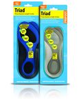 ProFoot Triad Insole - Three Quarter Length Insoles for Men - Ideal for Foot Discomfort - Instant Relief for Knee, Leg and Back Pain - Support for Arches, Heels and Ball of Feet - Foot Insoles