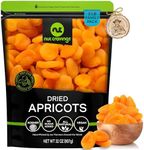 NUT CRAVINGS Dry Fruits - Sun Dried Turkish Apricots, No Sugar Added (32oz - 2 LB) Packed Fresh in Resealable Bag - Sweet Snack, Healthy Food, All Natural, Vegan, Kosher Certified